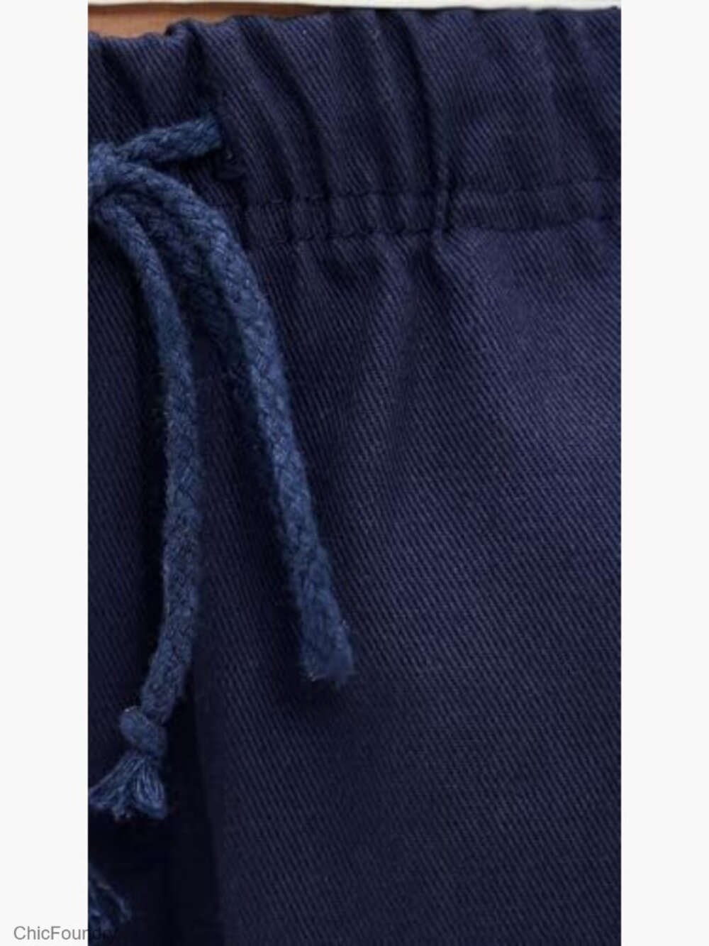 Heavyweight Denim Drawstring Pants, Mid Rise, 30.75 Inseam - Picture 6 of 6